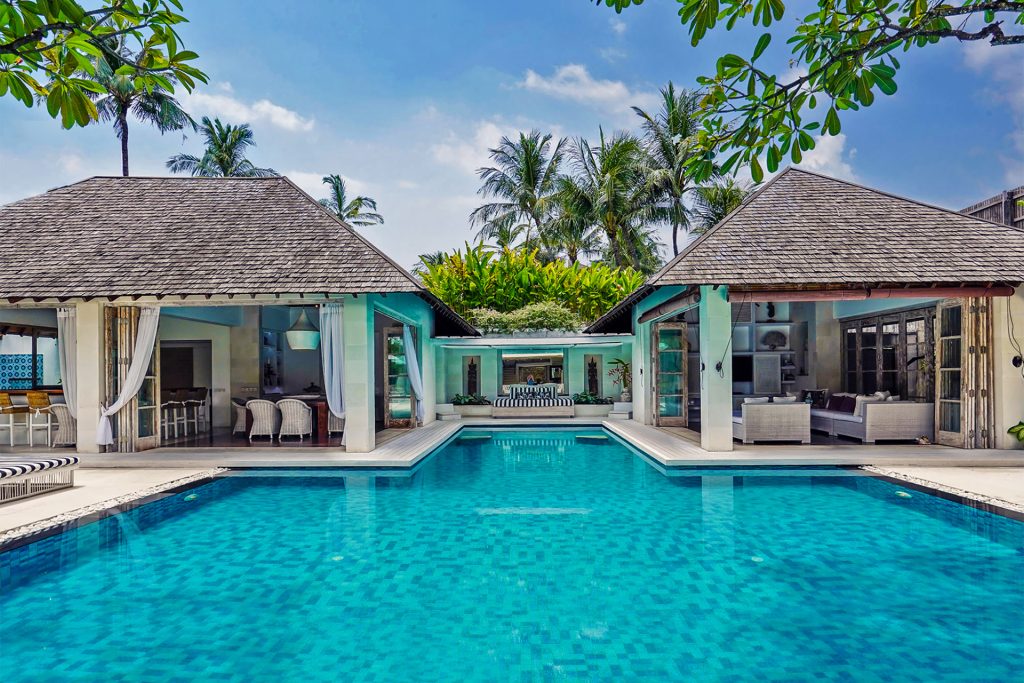 Exterior of Villa Jajaliluna Seminyak – 4-Bedroom Villa in Bali Exterior of Villa Jajaliluna Seminyak - 4-Bedroom Villa in Bali