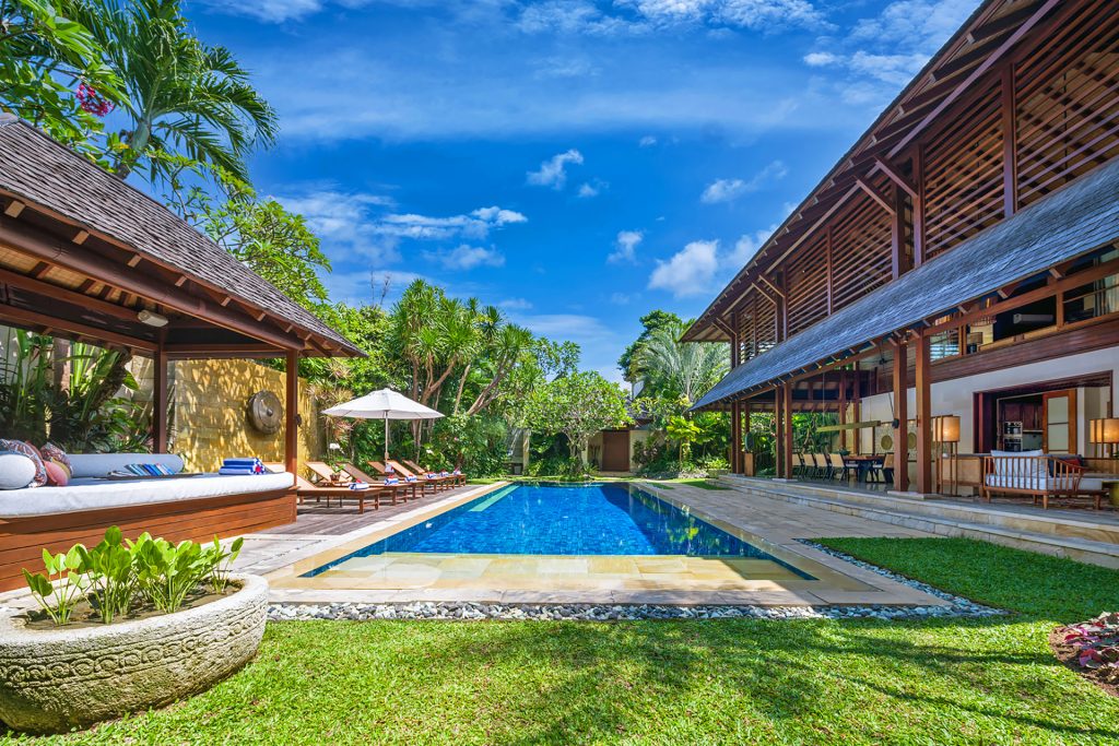 Exterior of Villa Windu Sari Seminyak - 5 Bedroom Luxury Villa in Bali