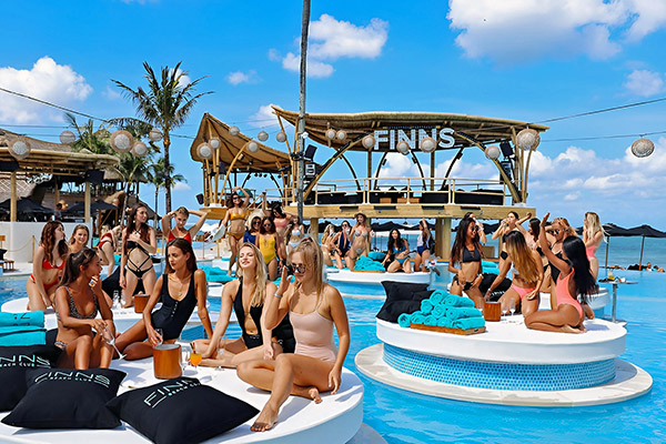 Finns Beach Club, Canggu, Bali