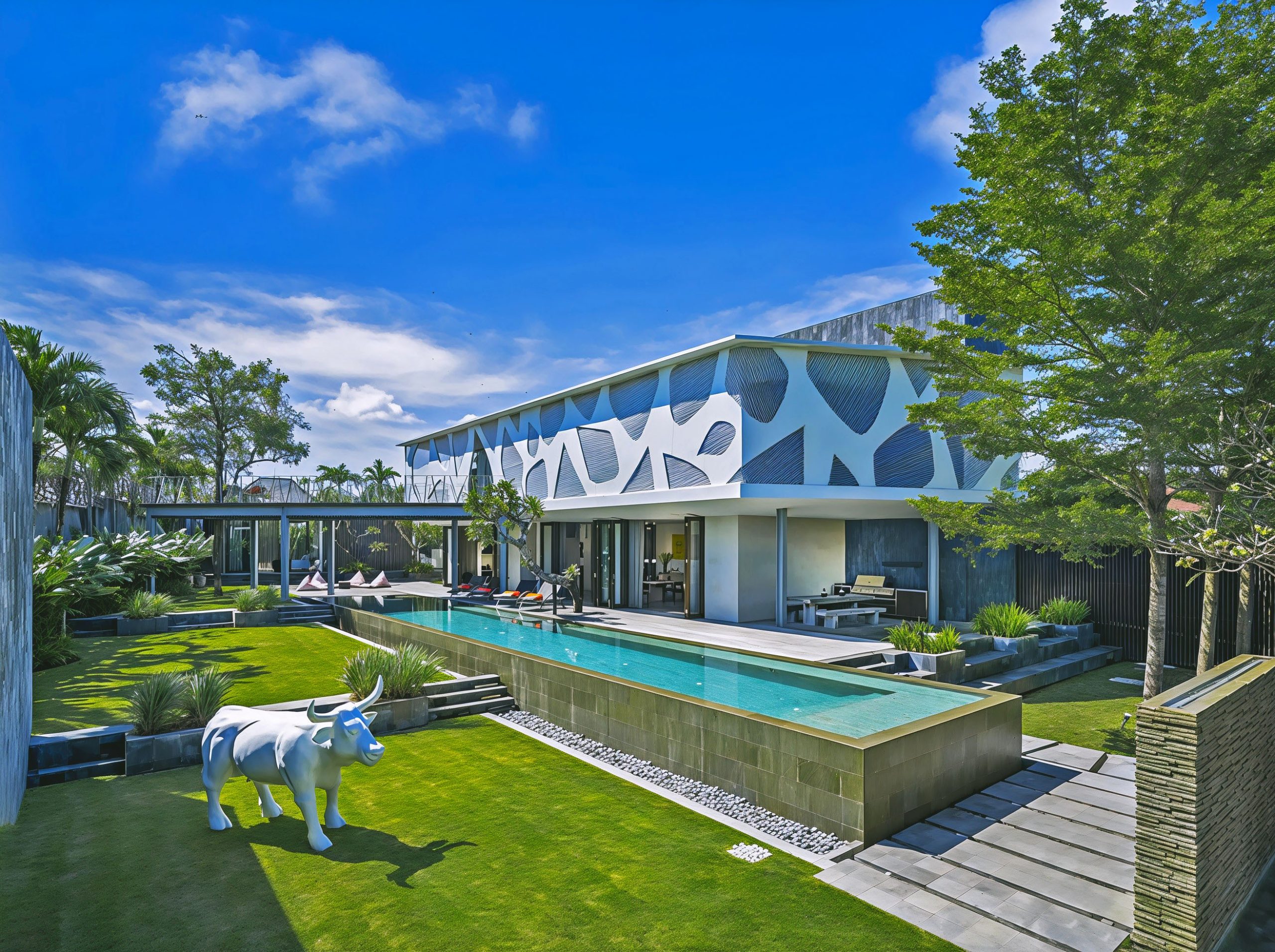 Wedding Villas in Bali - Exterior of Villa Issi Seminyak